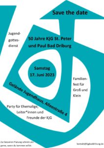 Mehr über den Artikel erfahren 50 Jahre- KjG Jubiläum